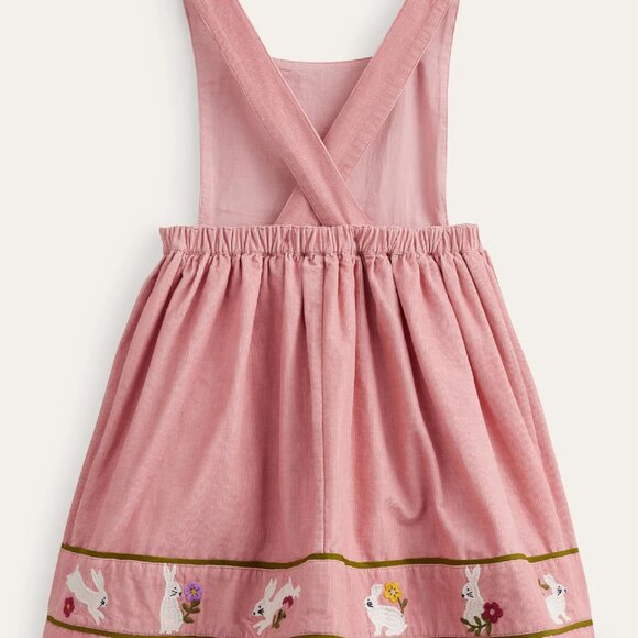 NWT Mini Boden Cord Applique Pinafore - Picture 2 of 8